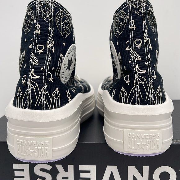 Converse WMNS CTAS MOVE HI
BLACK/NATURAL IVORY A03725C Platforms Sneakers - Picture 13 of 16